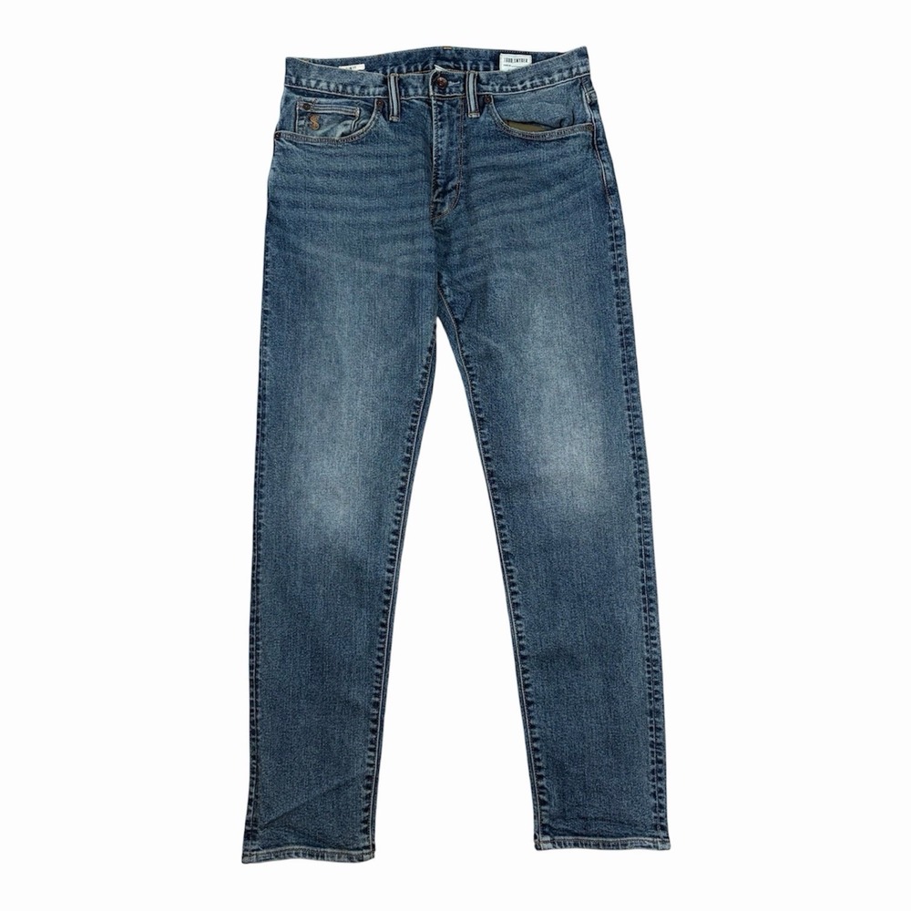 Todd Snyder Stretch 5-Pocket Jeans Men 30x32(31) Blue Slim Fit Denim Medium Wash